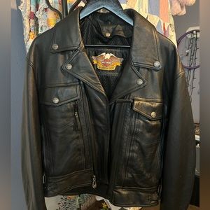 Men’s Harley Davidson leather jacket